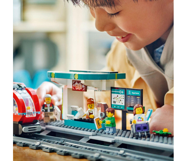 LEGO City 60423 Tramwaj miejski ze stacją - 1266140 - zdjęcie 7